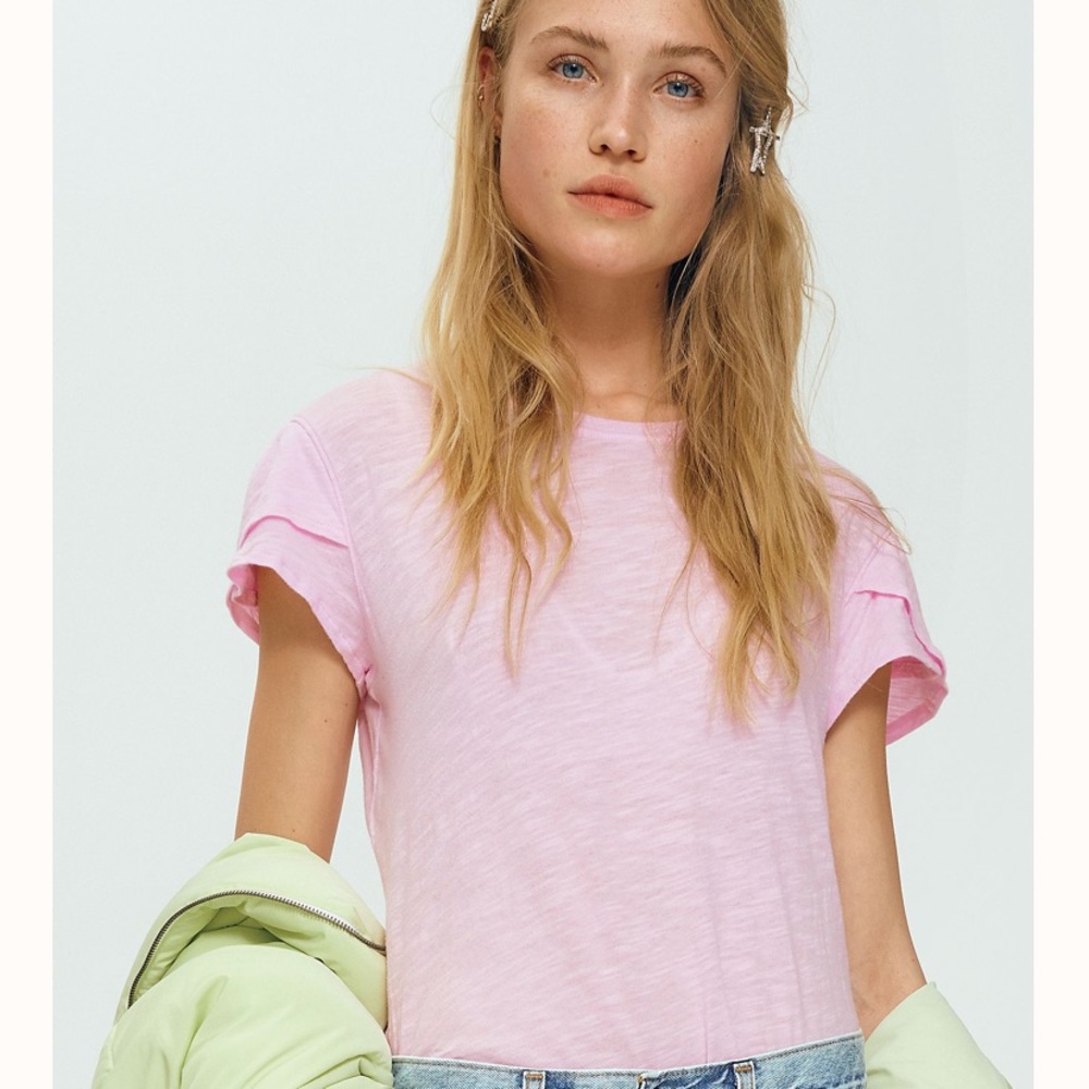 Free people “Latte” tee